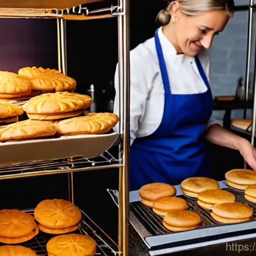 다과와 쿠키 종류 - **Prompt 1: A Cozy French Artisanal Biscuiterie**
    "A charming, traditional French artisanal bisc...