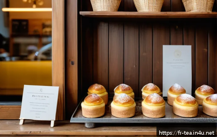 다과와 독일 베이커리 - A cozy artisan bakery interior in Berlin’s Prenzlauer Berg neighborhood, showcasing freshly baked Ge...